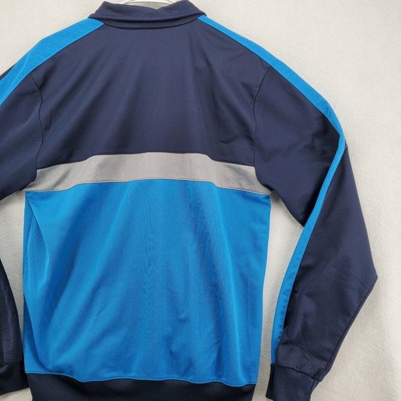 Nike Jacket Women's Dri-Fit Long Sleeve Full Zip Polyester Blend Blue Extra Larg - Picture 12 of 12